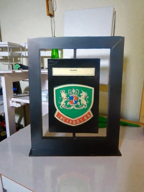 Placa giratoria vertical