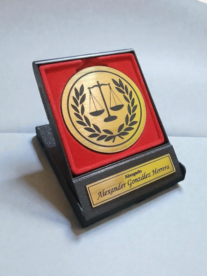 Porta moneda acrílico