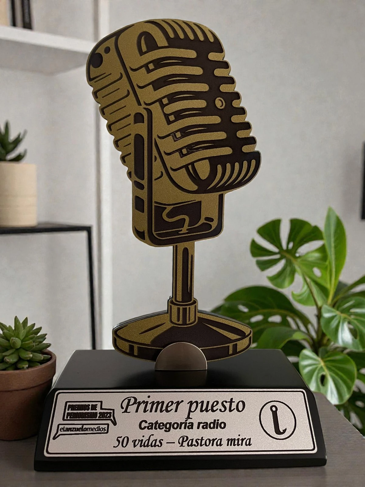 Premiación micrófono