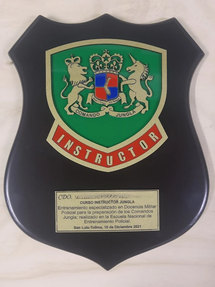 Placa escudo