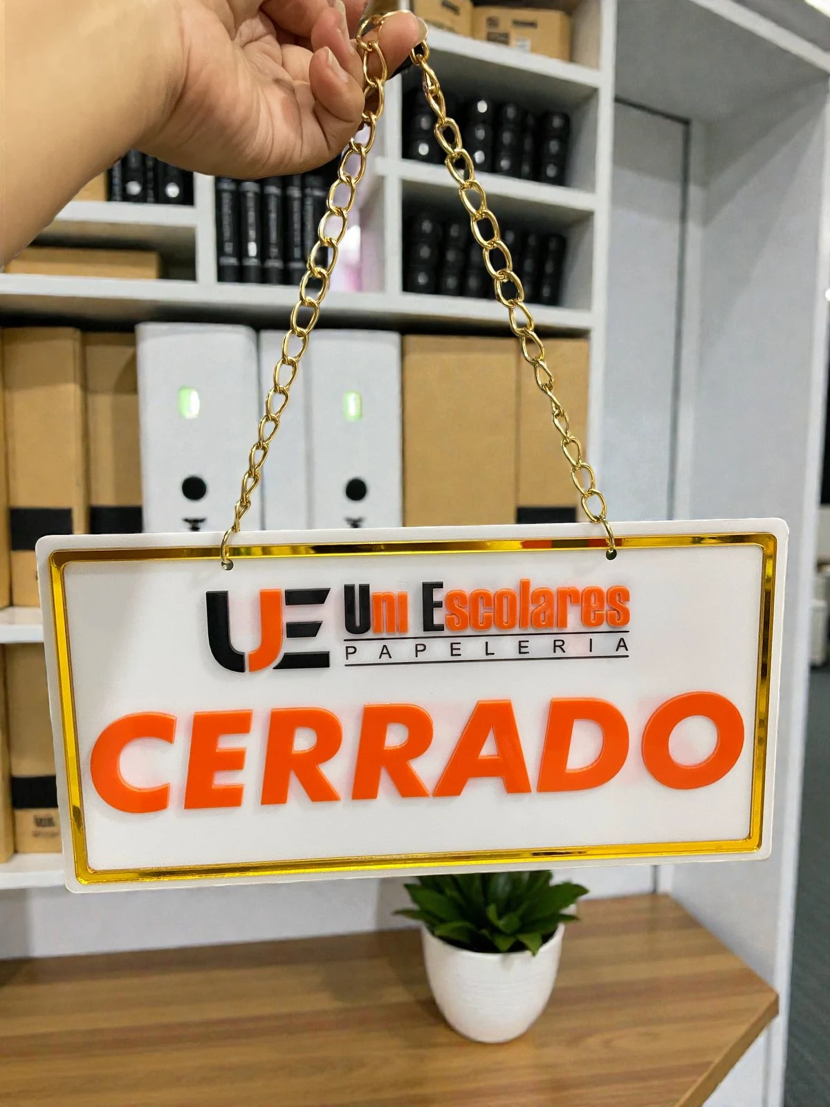 Aviso abierto/cerrado